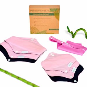 Wasbaar Maandverband Roze