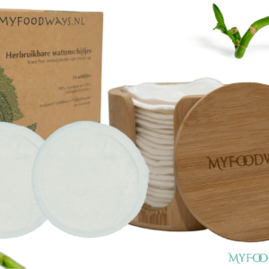 Houder Wattenschijfjes Wit