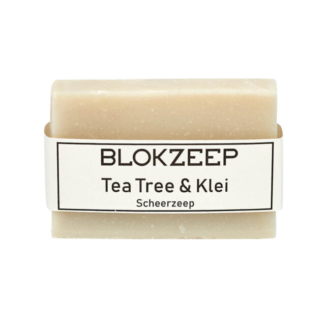 Natuurlijke Scheerzeep Tea Tree Klei