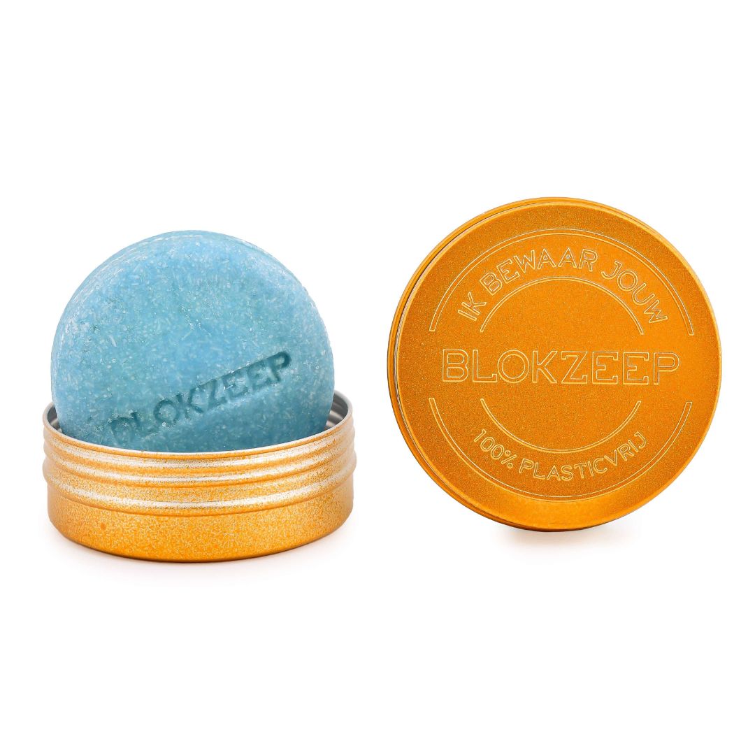 Bewaarblikje rond goud Bewaarblikje rond goud