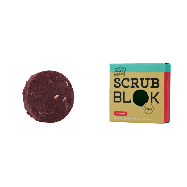 Scrub Blok Cherry - Afbeelding 2
