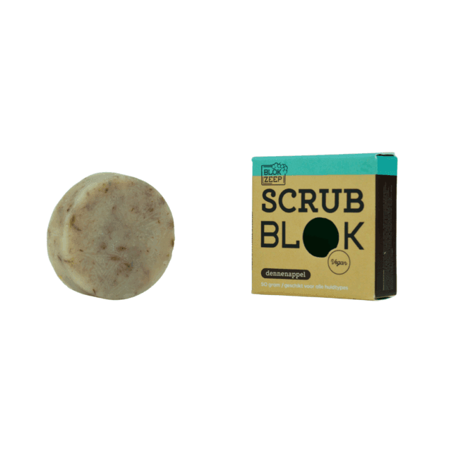 Scrub Blok Dennenappel - Afbeelding 2