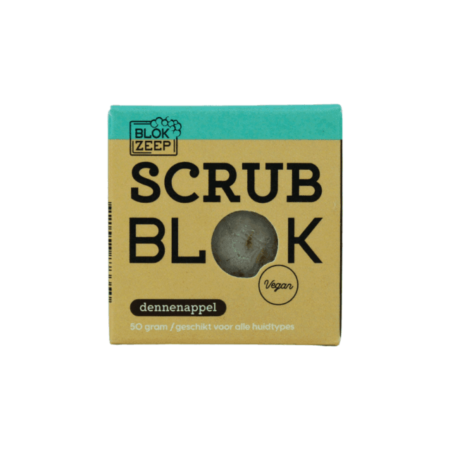 Scrub Blok Dennenappel - Afbeelding 1