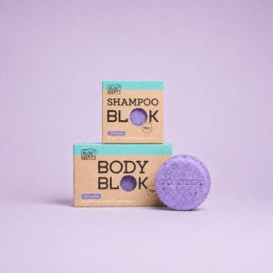 blokzeep - shampoo bar en body bar - lavendel